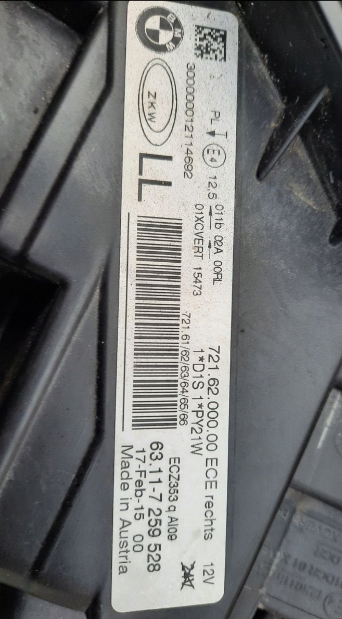 bmw 3 f30 f31 bi xÉnon phares feux de virage bmw 3 f30 f31 bi xÉnon phares feux de virage